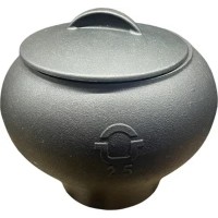 Горшок чугунный BONIRON с крышкой 4 литра